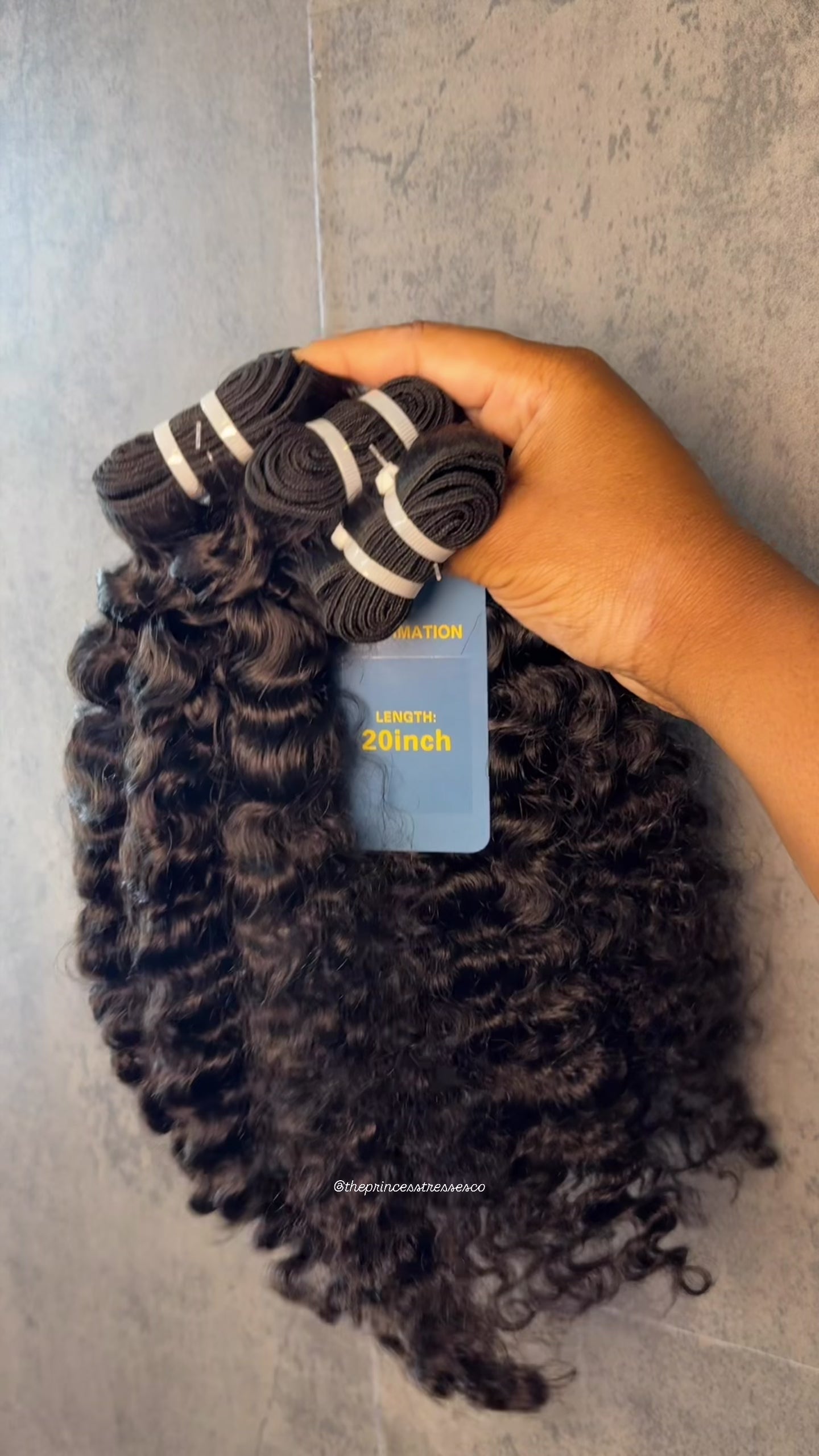 Princess Burmese Curly (3/4) Bundle Deals (1-3 Day Processing Time)